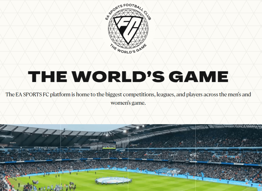 《EA Sports FC》游戏LOGO正式发布，FIFA续作7月到来 - EA, FIFA, 游戏, 足球