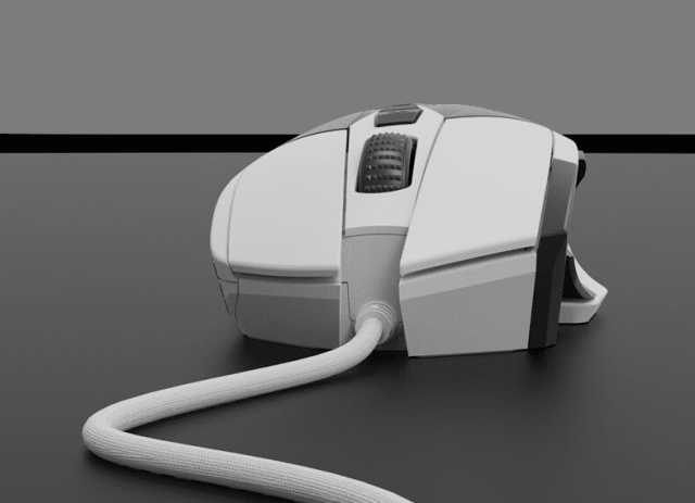 达尔优发布A980雪豹游戏鼠标，配彩色LCD屏幕支持动图 - 达尔优, 鼠标