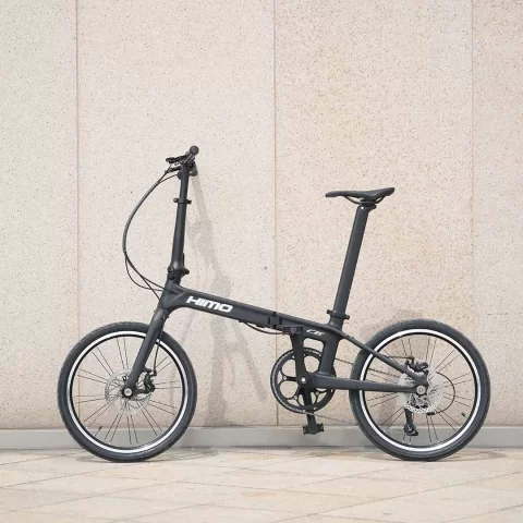 HIMO C6折叠自行车开启众筹，2999元就有碳纤车架、碟刹、内走线 - HIMO, 众筹, 喜磨电动, 小米有品, 折叠车, 新品, 电动助力, 自行车