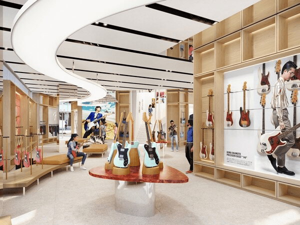 Fender在东京开设首家品牌旗舰店，6月30日开业 - 乐高, 新品