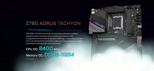 DDR5-11254！技嘉Z790 AORUS TACHYON主板创下内存超频世界纪录 -