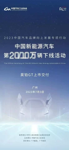 1995-2023，中国新能源汽车第2000万辆下线 - American Express, 信用卡, 美国运通, 金卡