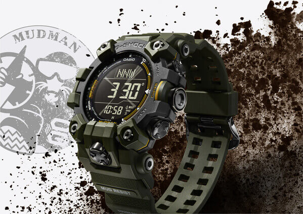卡西欧发布G-SHOCK GW-9500-3防尘防泥手表 - CASIO, G-SHOCK, MUDMAN, 卡西欧, 手表