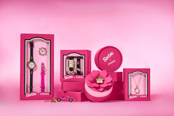 Barbie x Fossil特别合作款系列腕表