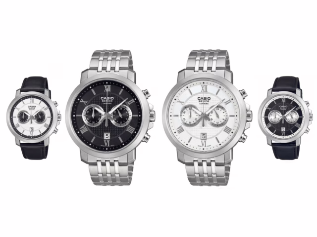 Casio's new affordable sapphire-crystal equipped chronographs on their way
