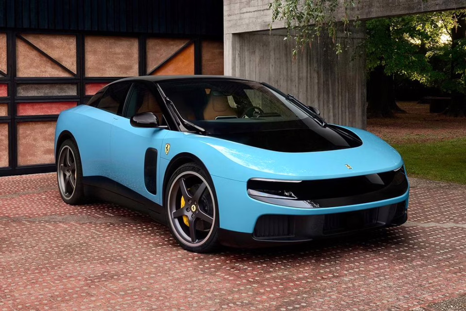 Ferrari reveals its first EV, with design help from Jony Ive
