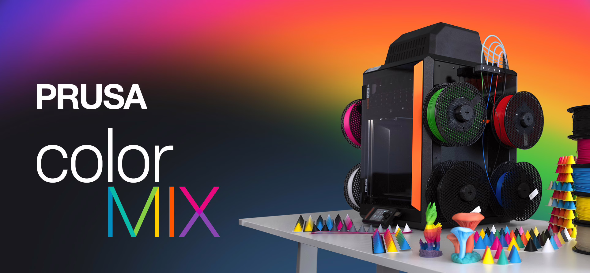 ColorMix颜色混合模型示意图