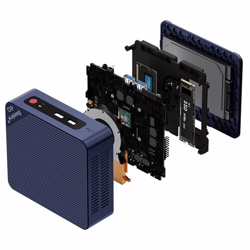 Beelink发布三款Wildcat Lake迷你PC:Core 3 304、双USB4与10GbE网络加持 1 Beelink三款Wildcat Lake迷你PC产品图