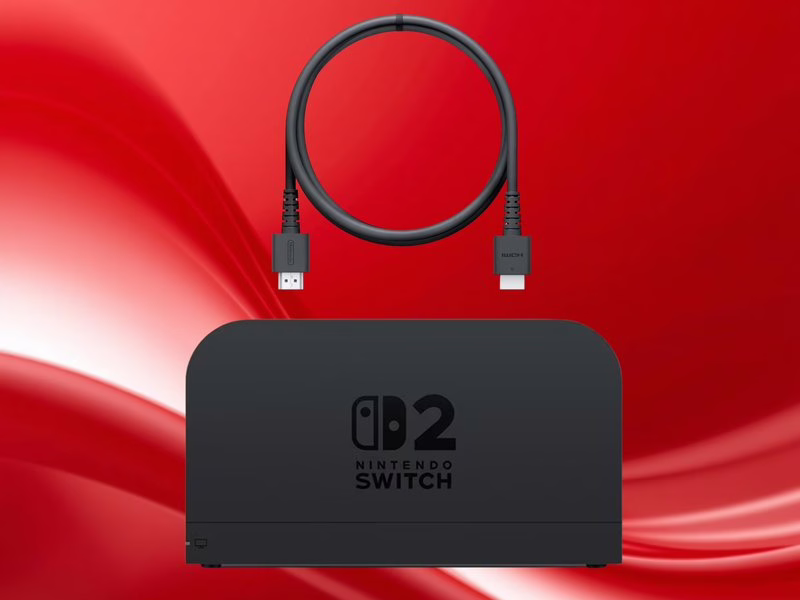 任天堂Switch 2包装内部布局