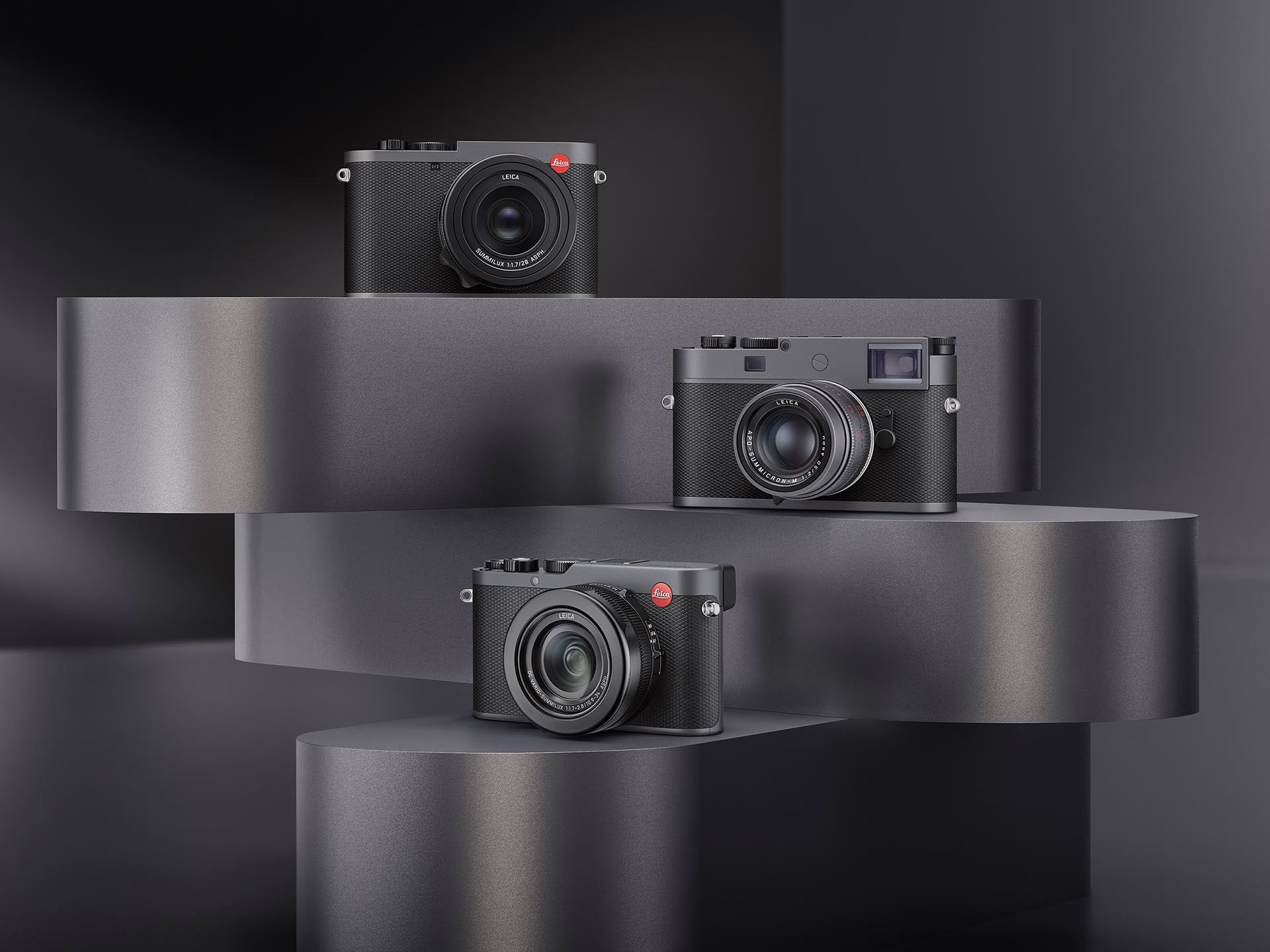 徕卡M11-P、Q3、D-LUX 8及APO-Summicron 50mm镜头推出金属灰配色 同步发布新配件 -