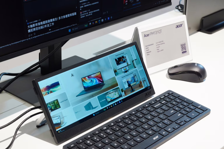 Acer reveals secondary display for Flight Simulator, sim racing and productivity apps