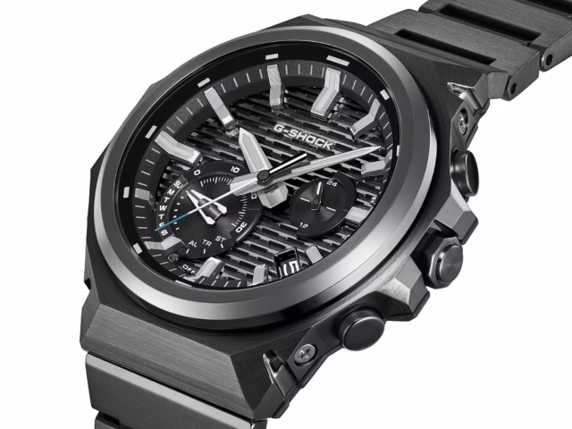 New minimalist Casio G-Steel watches arrive with an all-black metal body, Tough Solar, and Bluetooth