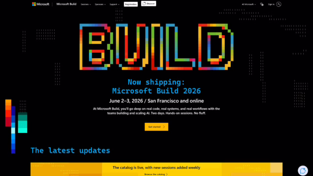Microsoft Build 2026 live — all the updates as they happen