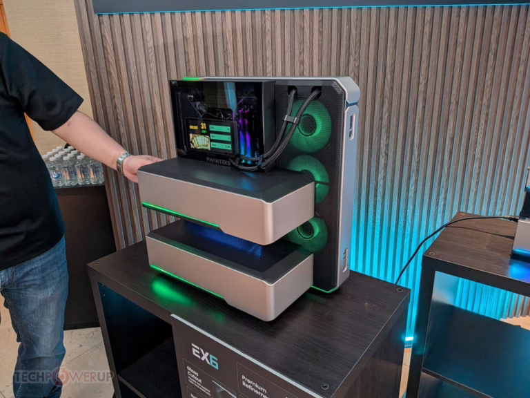 Phanteks Computex 2026发布EX系列模块化机箱、Enthoo Elite Server全塔工作站与AMP系列电源 3 Phanteks Brings Showcases Stunning EX Series Cases, AMP Series PSUs and Fans, and Enthoo Elite Serve
