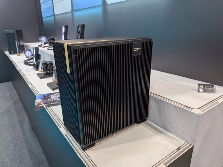 Cryorig Demos Updated Near-Silent Water-Cooled PC Case at Computex 2026