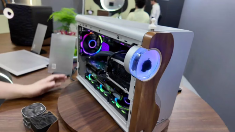 This new microATX PC case comes with a Venom-like black liquid that reacts to sound and magnets, and