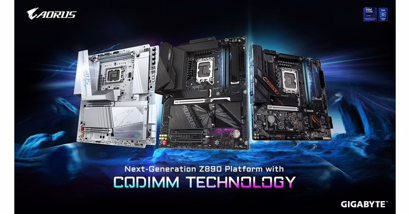 技嘉 Z890 AORUS TACHYON DUO X ICE 主板展示