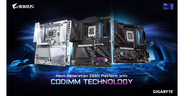 GIGABYTE Showcases Industry-leading CQDIMM Performance and Ecosystem Expansion at COMPUTEX 2026
