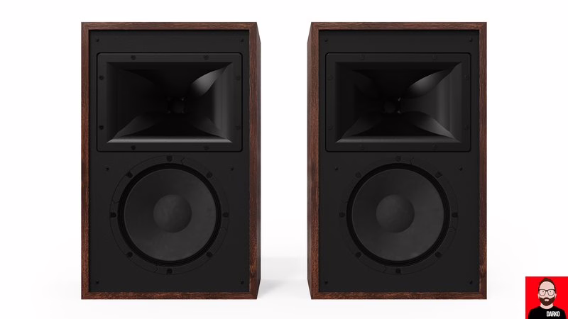 Klipsch Rebellion书架音箱官方渲染图