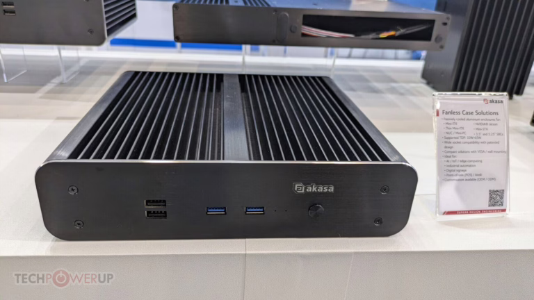 Akasa Showcases Fanless Chassis, Cooling, Power and Network Solutions at Computex 2026