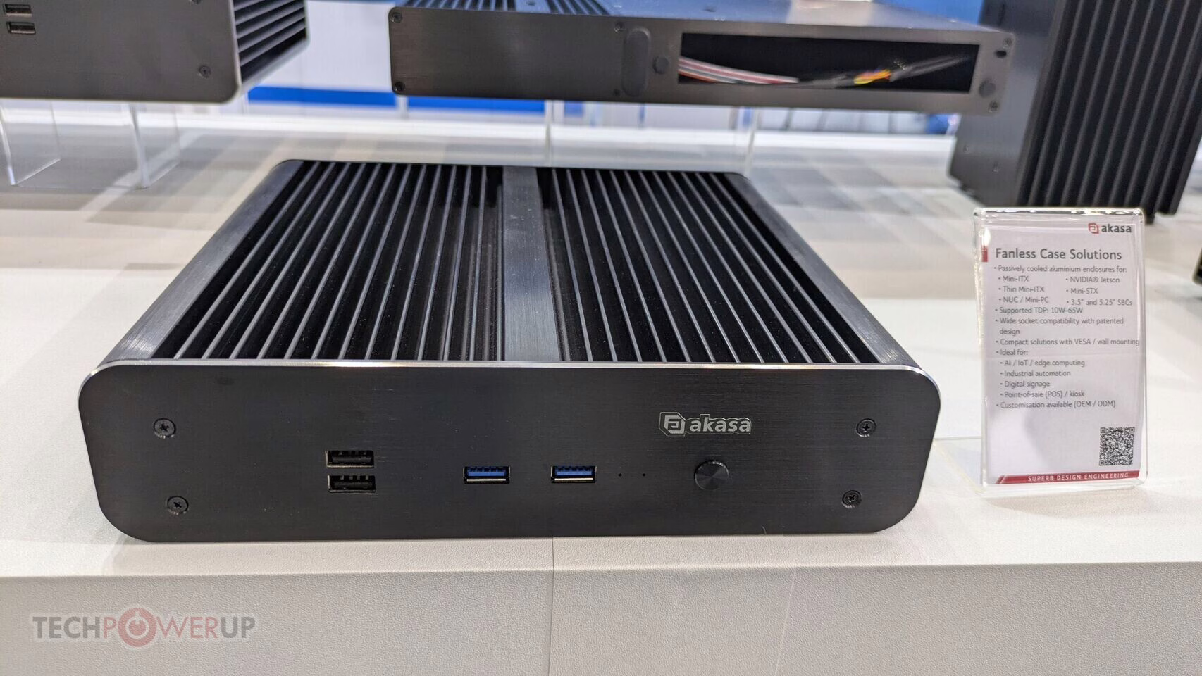 Akasa在Computex 2026展台