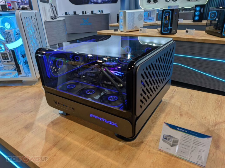 FPMAX Presents PC Cases Lineup at Computex 2026