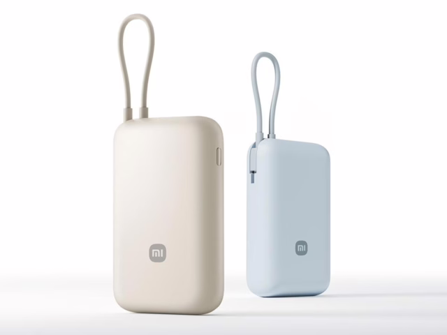 Xiaomi releases upgraded 10,000mAh pocket-sized power bank with built-in cable