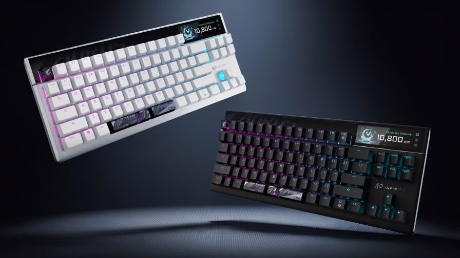 技嘉Aorus K10 Infinity键盘与Aorus M10 Infinity鼠标