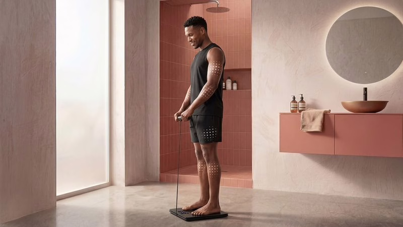 Withings BodyFit 智能秤及可伸缩手柄