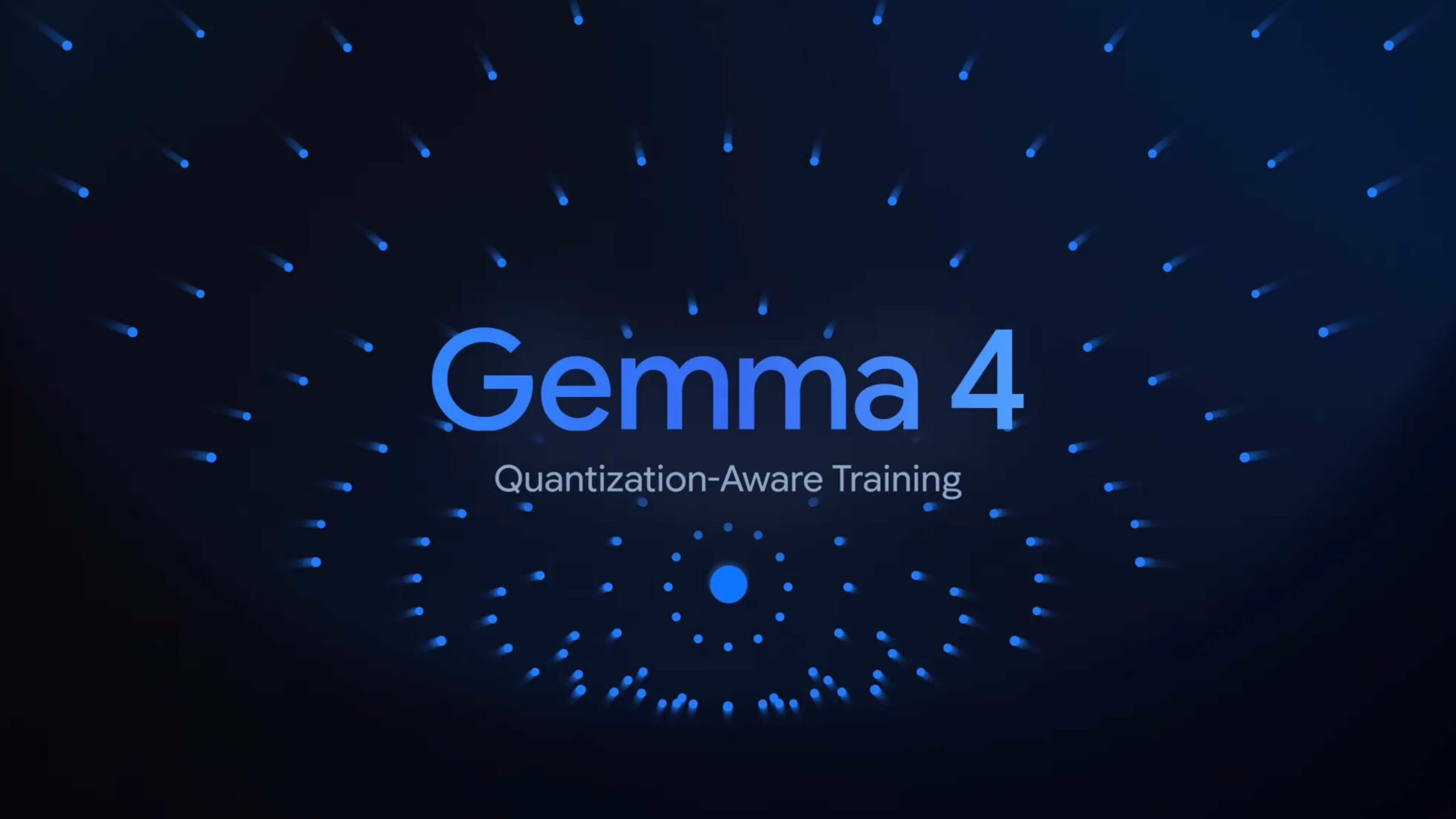Gemma 4 QAT模型内存需求示意图