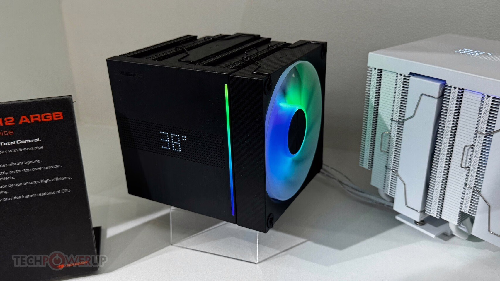 骨伽FRZ系列风冷散热器在Computex 2026展出