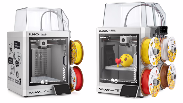 Elegoo announces bizarre 3D printer collab with Emoji brand — special edition Centauri Carbon 2 Comb